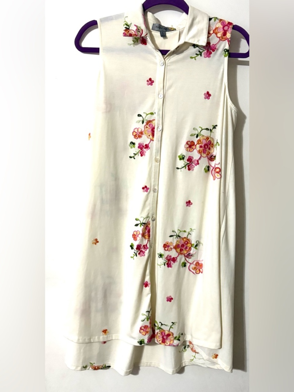 Women’s Figueroa & Flower Embroidered Midi Dress